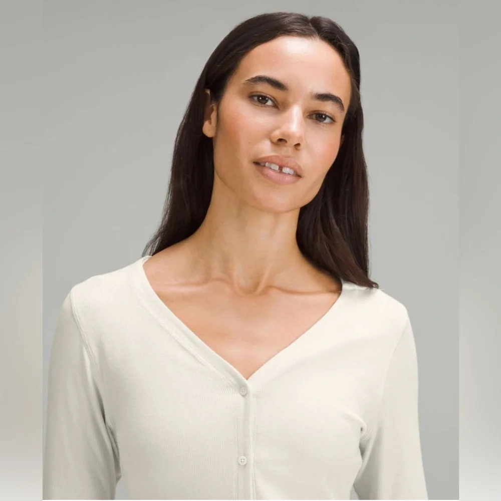 Lululemon Side-Cinch Ribbed Cardigan - Picture 5 of 14